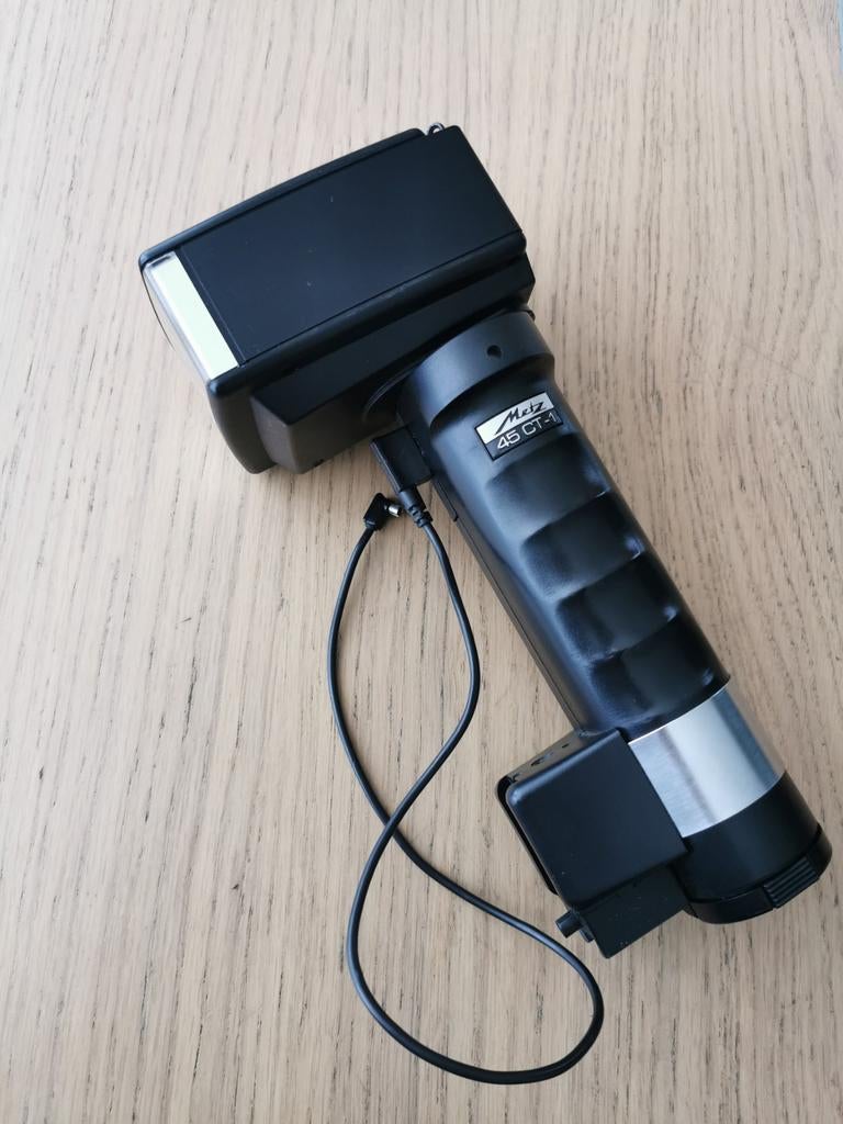 Metz 45 CT-1 flitser – vintage / ongetest, Audio, Tv en Foto, Fotografie | Flitsers, Ophalen, Gebruikt, Metz