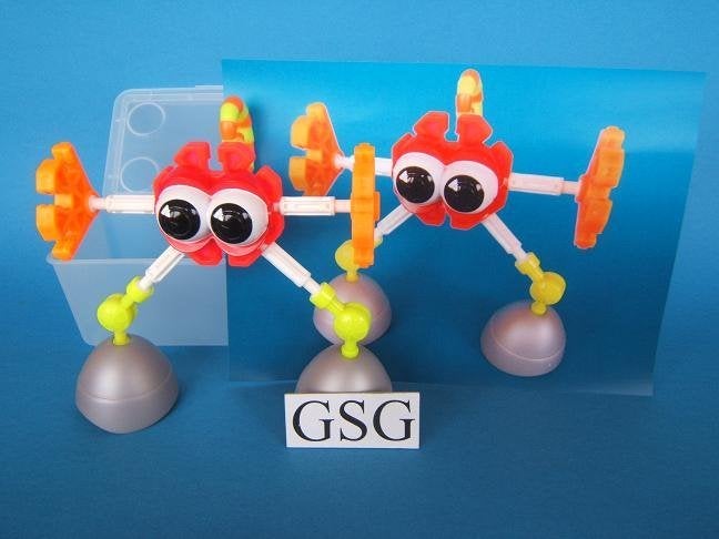 Kid knex bulboid legged monster nr. 16310-02, Ophalen, Zo goed als nieuw, K'nex