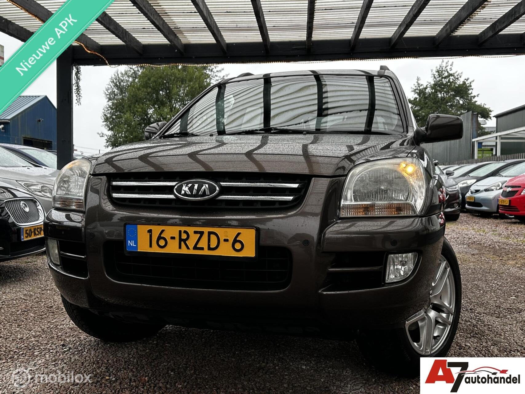 Kia Sportage 2.7 V6 X-ception 4WD Nieuwe APK//Automaat//LPG, Auto's, Automaat, Gebruikt, Bruin, 2656 cc