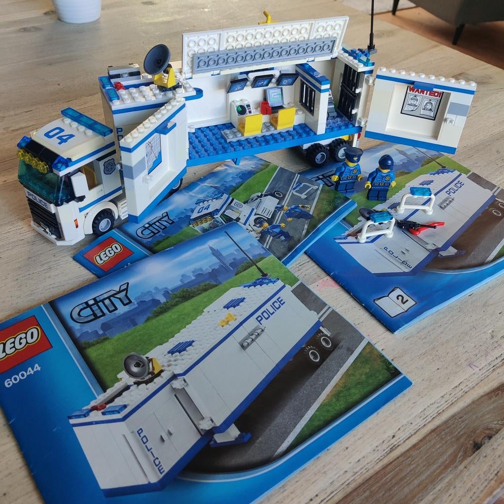 LEGO City 60044 Mobiele Politie Eenheid - Compleet, Compleet, Lego, Ophalen of Verzenden, Complete set