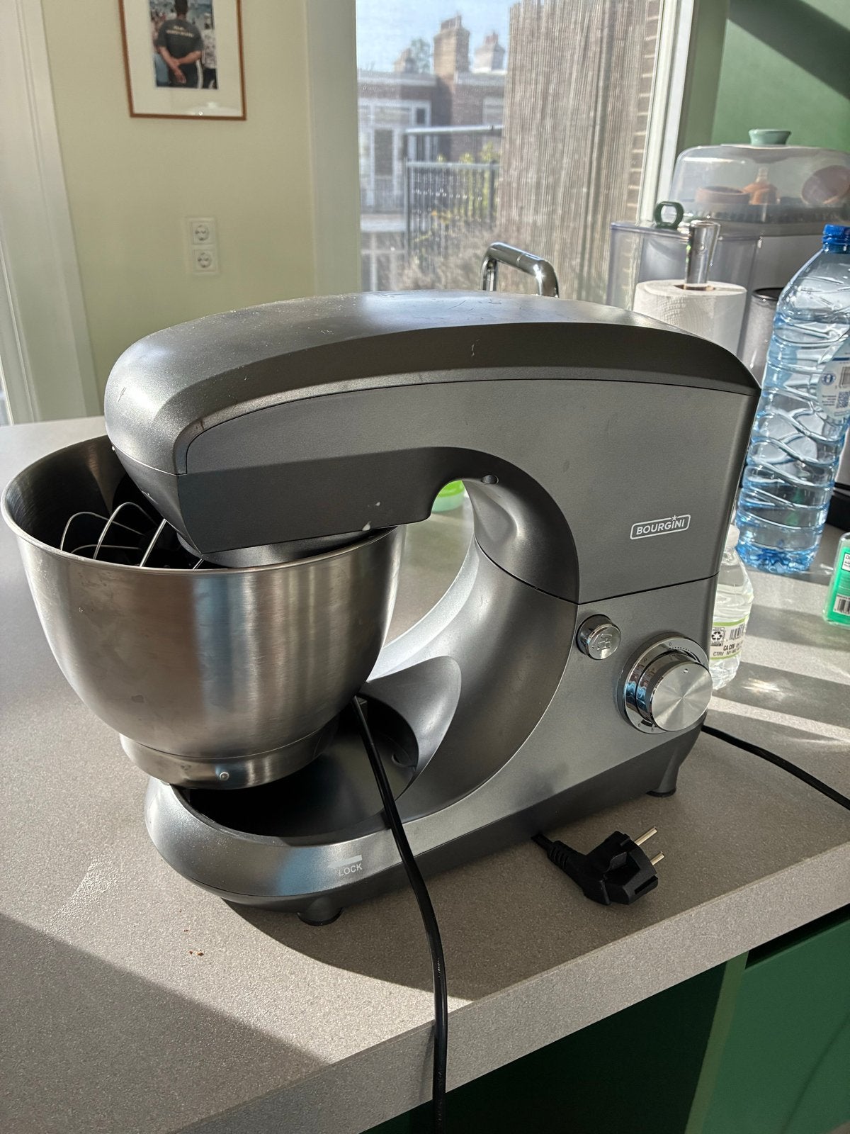 Bourgini Keukenmachine - Zo goed als nieuw, Ophalen of Verzenden, Zo goed als nieuw, Vaatwasserbestendig, 3 snelheden of meer