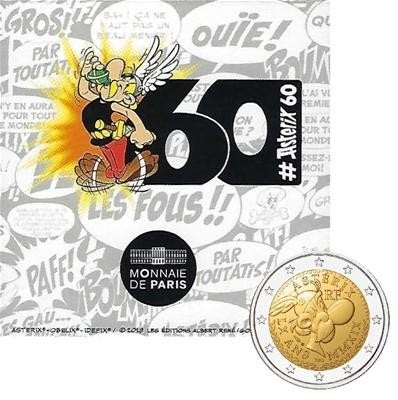 Frankrijk 2019 2 euro proof Asterix, Verzenden, Overige landen, 2 euro