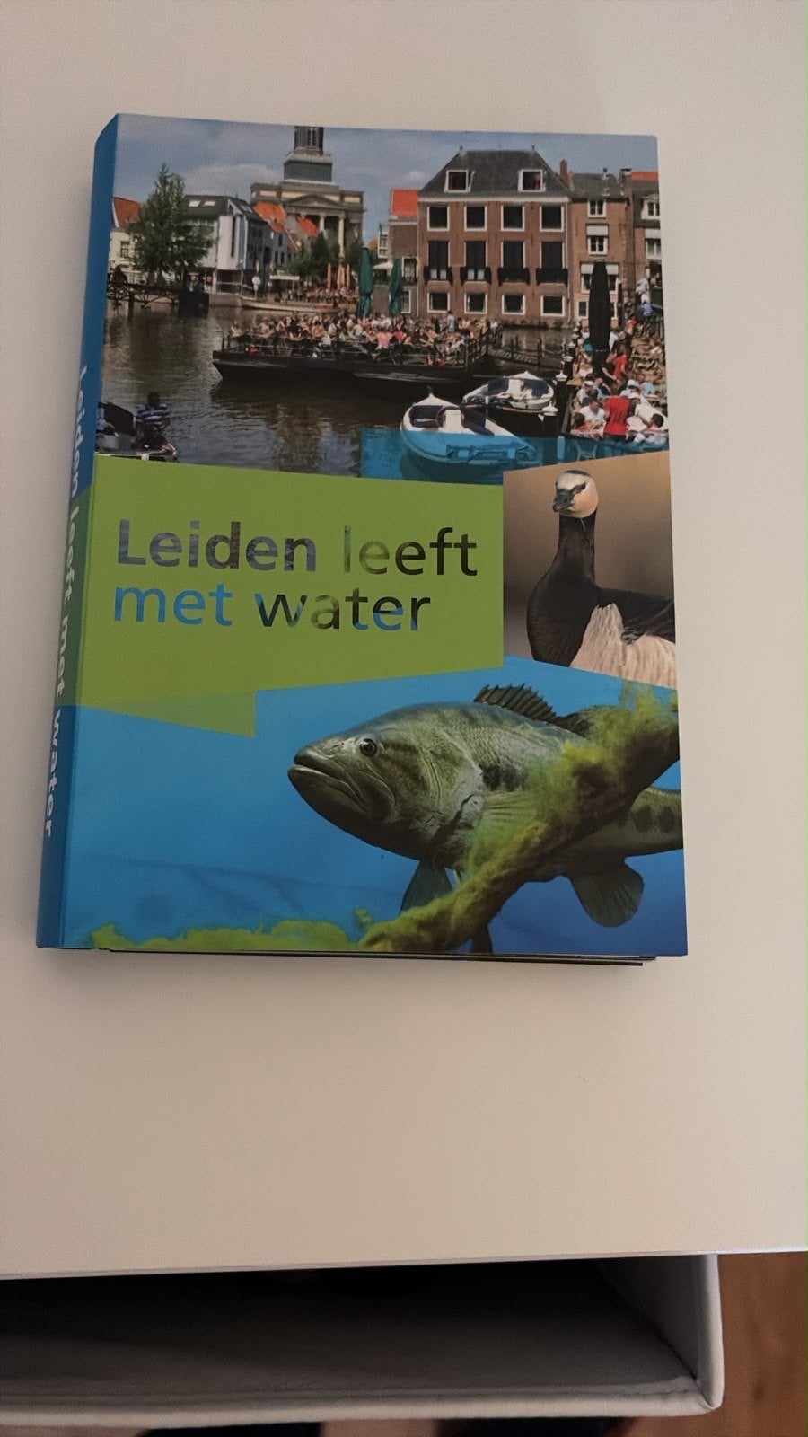 Leiden Leeft met Water - Kaart en Gids, Ophalen of Verzenden, Zo goed als nieuw, Nederland, 2000 tot heden