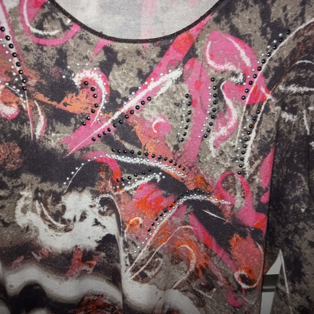 Gelco damesshirt driekwart mouw maat 44., Kleding | Dames, Tops, Gelco, Maat 42/44 (L), Ophalen of Verzenden, Roze