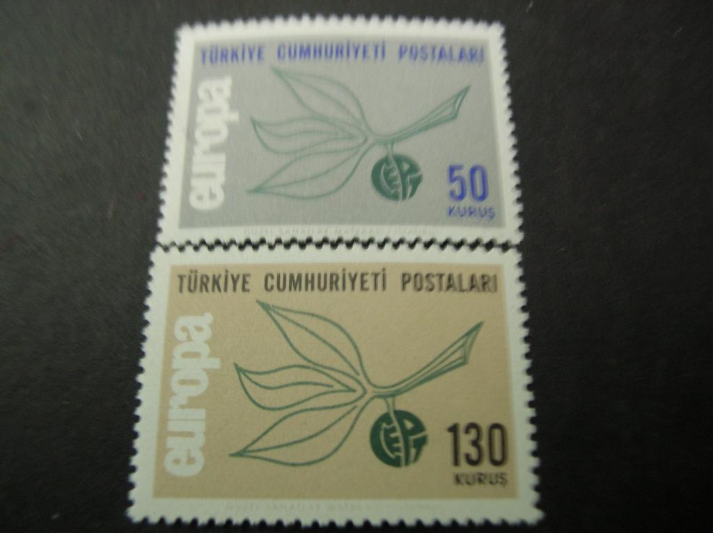 Cept/Verenigd Europa Turkije 1965, Ophalen of Verzenden, Overige landen, Postfris