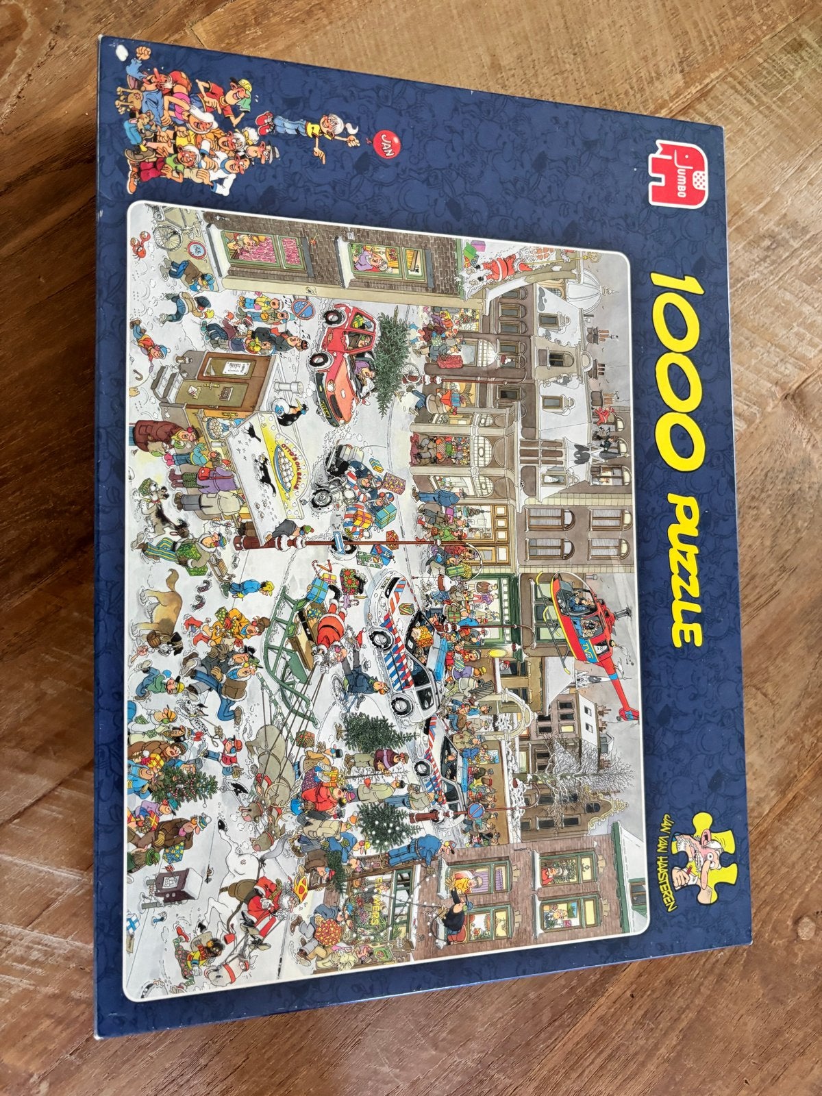 Jan van Haasteren Kerstmis Puzzel 1000 stukjes, Hobby en Vrije tijd, Ophalen, 500 t/m 1500 stukjes, Gebruikt, Legpuzzel