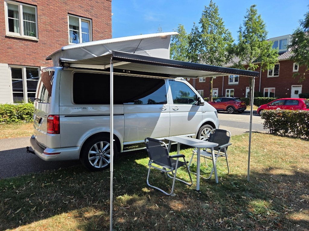 Volkswagen T6 California Beach DSG, 7-persoons, 4x4, Automaat, Buscamper of Camperbus, Luifel, Volkswagen