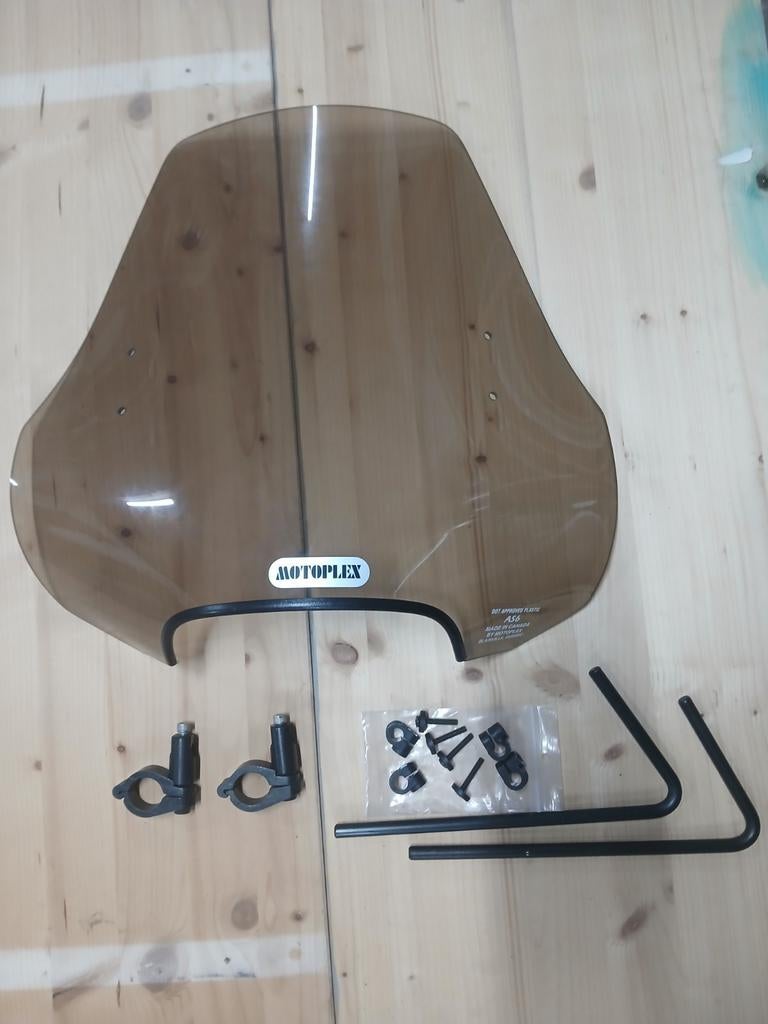 Motoplex AS6 Motor Windscherm - Rookkleurig nieuw!, Motoren, Accessoires | Overige, Ophalen of Verzenden, Nieuw