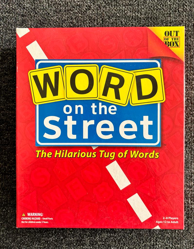 Word on the Street - Engelstalig bordspel, Drie of vier spelers, Ophalen of Verzenden, Zo goed als nieuw