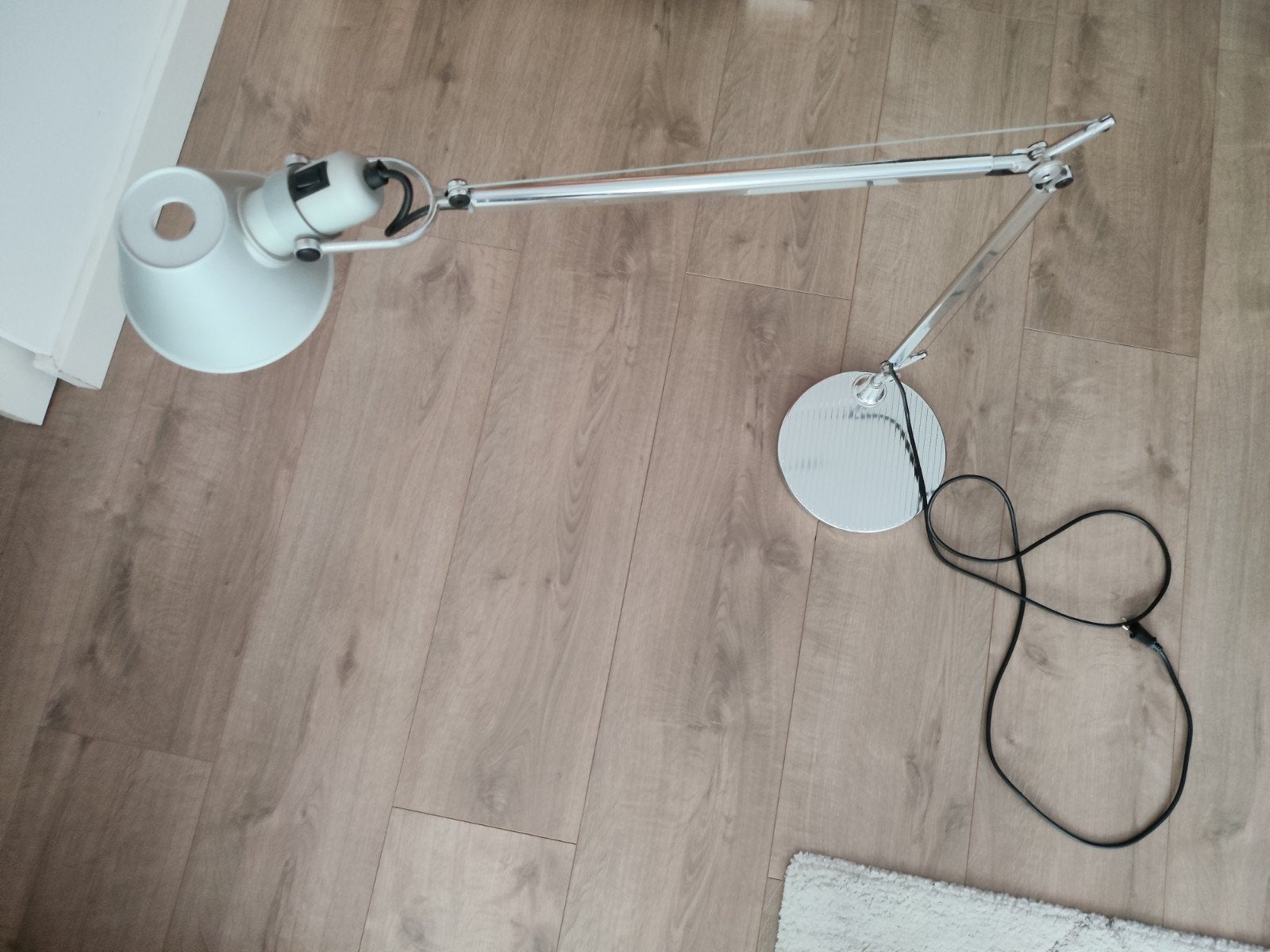 Artemide Tolomeo Tavolo bureaulamp - Wit/Zilver, Ophalen of Verzenden