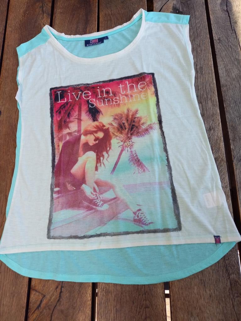 Nielsson t-shirt maat L, Maat 42/44 (L), Ophalen of Verzenden, Korte mouw, Nielsson