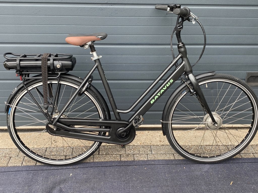 Batavus fonk e-bike voorwielmotor D57 cm, Fietsen en Brommers, Ophalen, Gebruikt, Velgrem, Cleanbikes