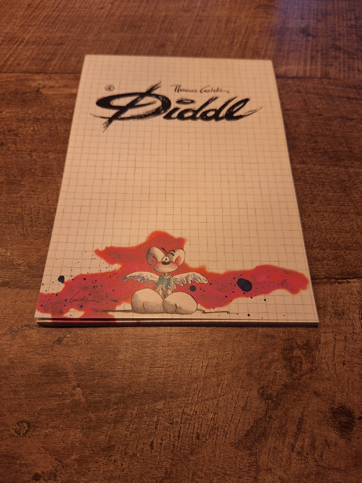 Diddl A5 blok nr 151 met 32 blaadjes, Ophalen of Verzenden, Diddl, Gebruikt, Papier, Kaart of Schrift