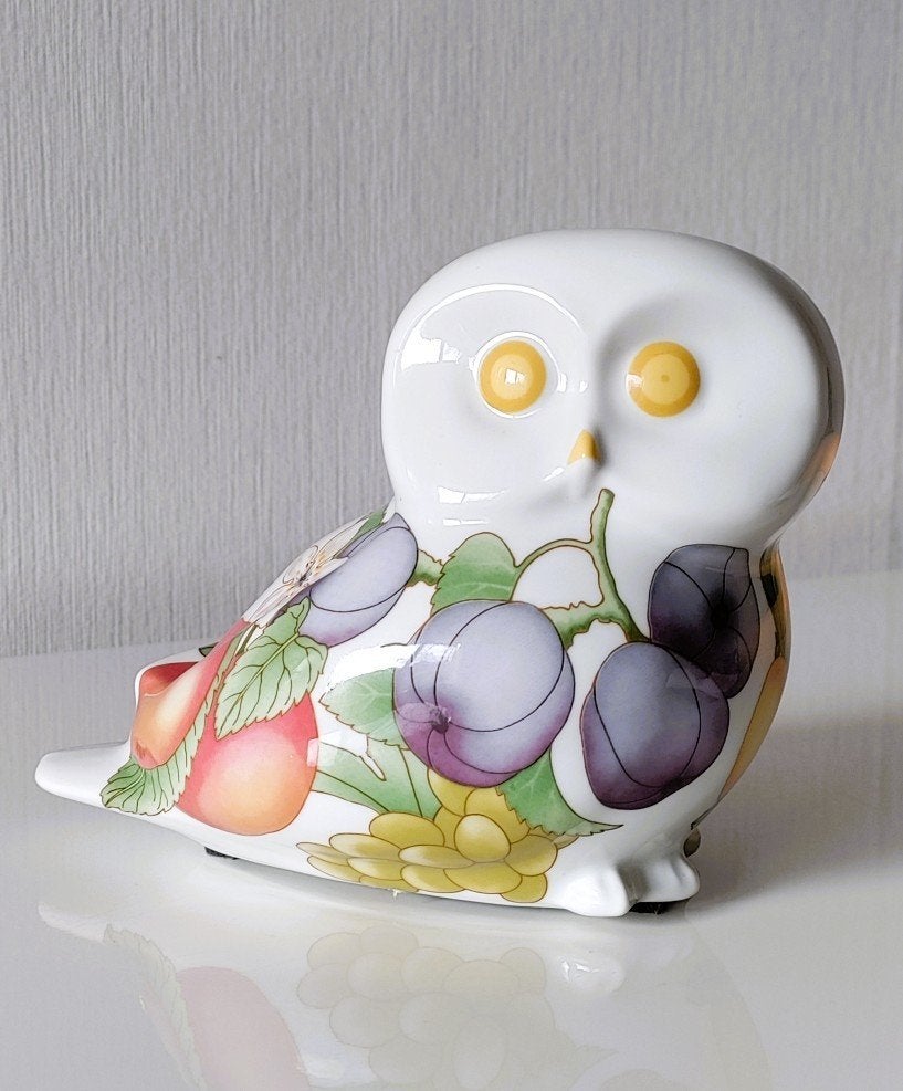 Vintage Porseleinen Uilfiguur van VILLEROY&BOCH, Ophalen of Verzenden