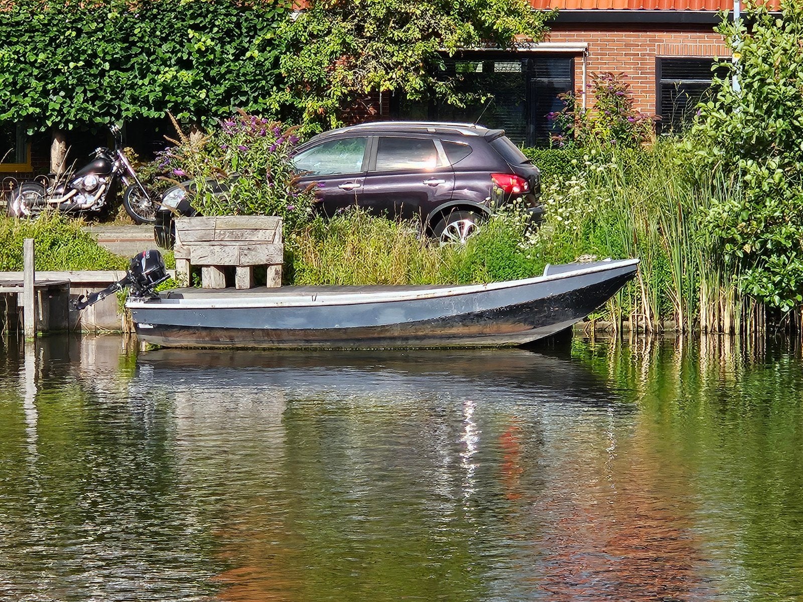 Stalen Grachtensloep, Watersport en Boten, Ophalen, Gebruikt