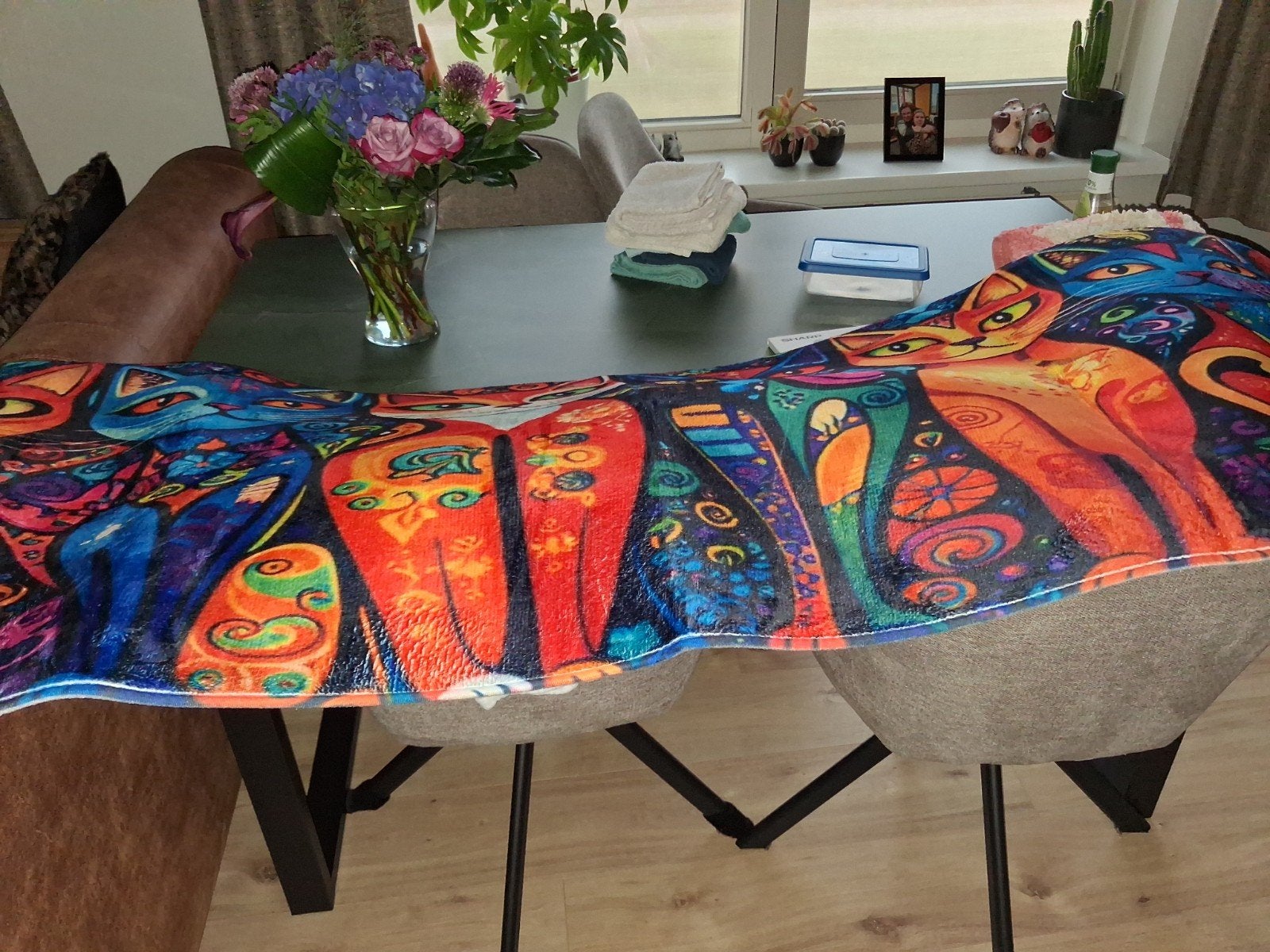 vrolijk keukenmat maat 60x180, Meerkleurig, Overige stijlen, Nieuw, Ophalen of Verzenden