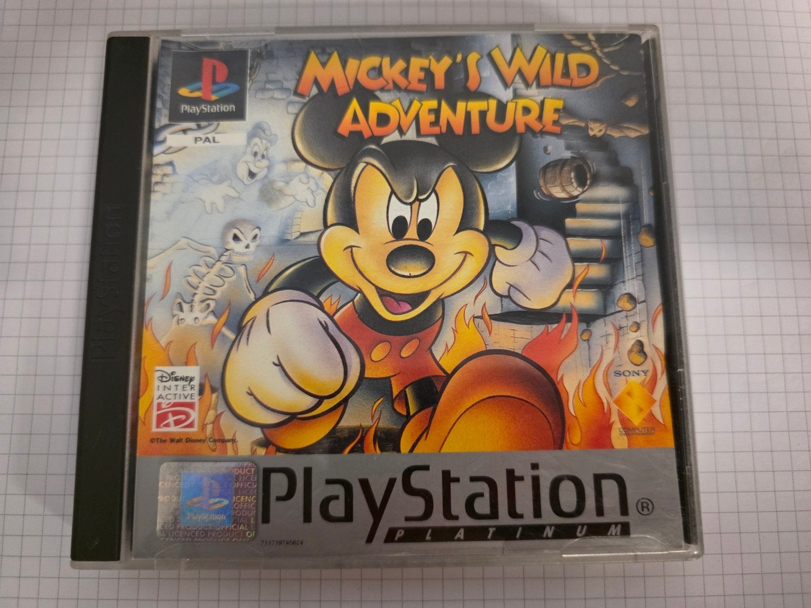 Mickey's Wild Adventure - PlayStation 1 (PS1) - Platinum, Spelcomputers en Games, Onbekend, Ophalen of Verzenden, Zo goed als nieuw