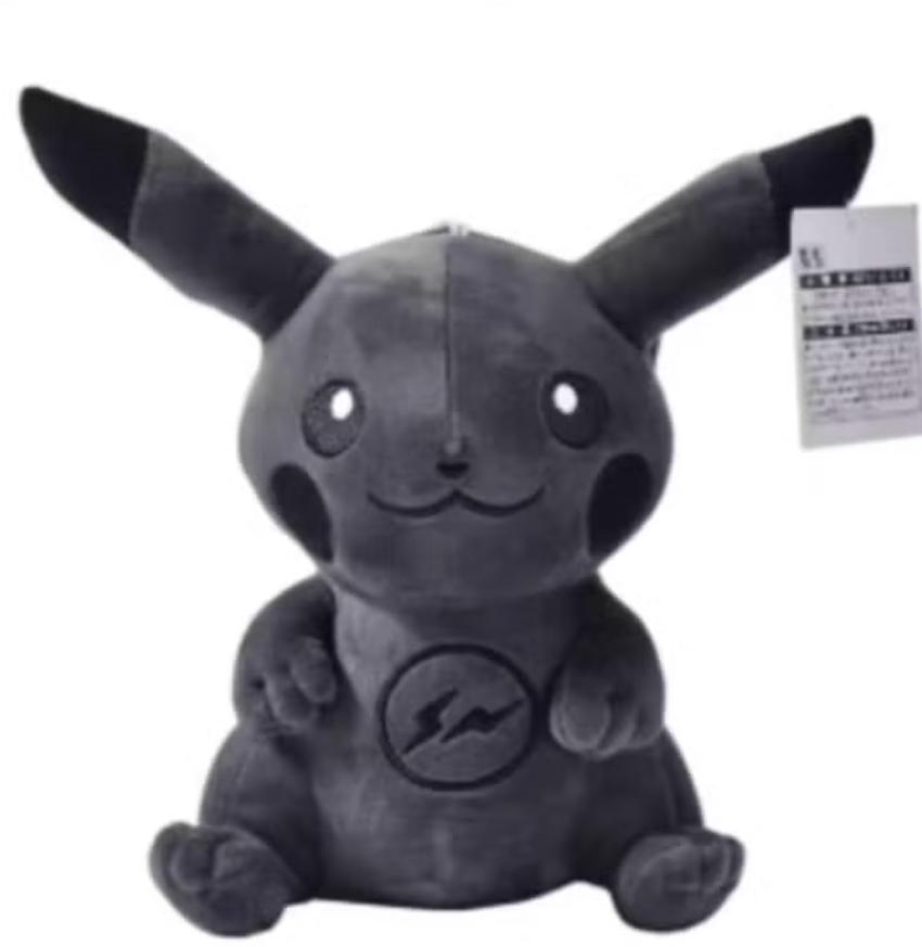 Pokemon pluche knuffel Pikachu zwart (20cm), Ophalen of Verzenden, Nieuw, Overige typen