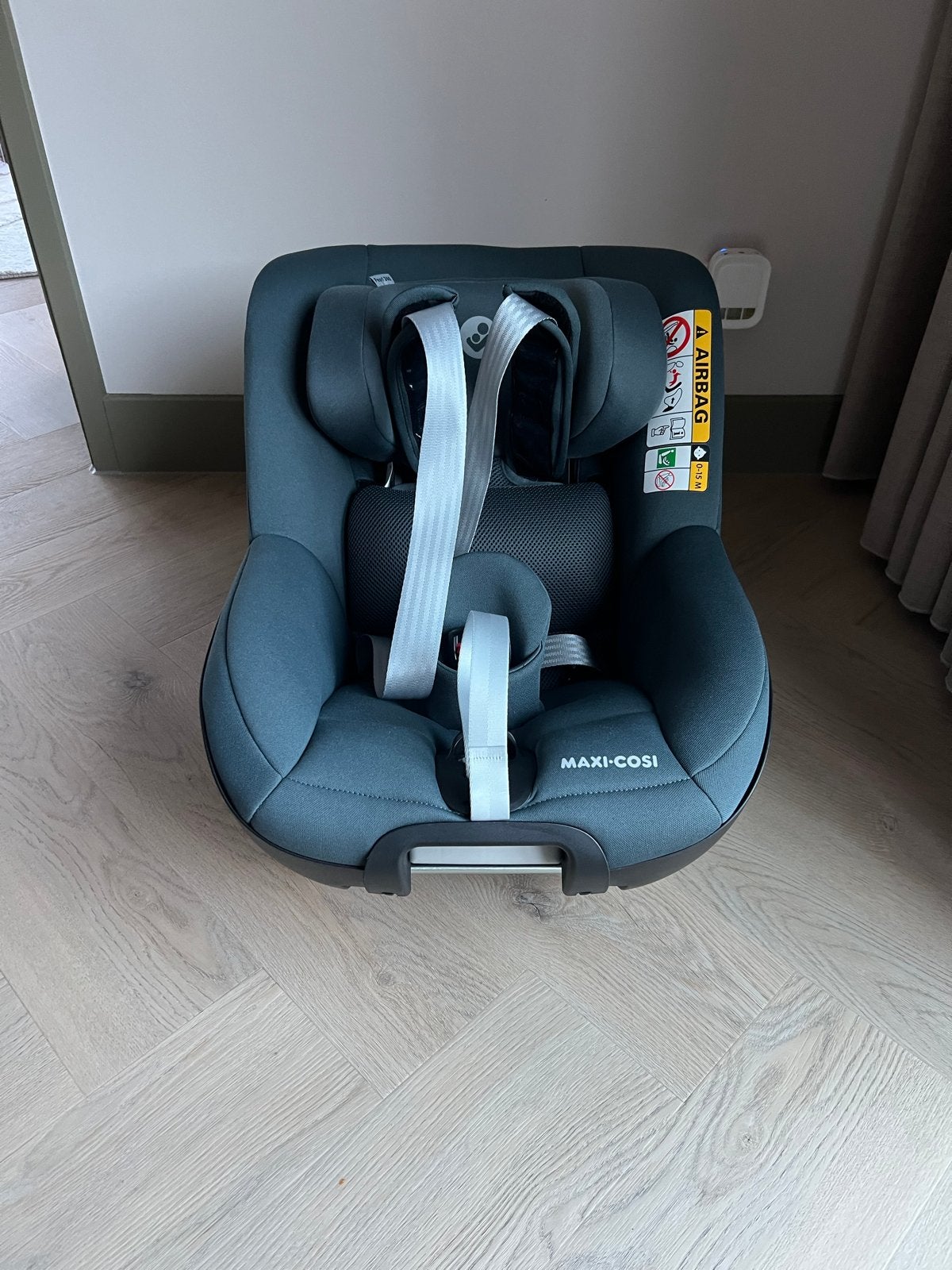 NIEUW Maxi-Cosi Pearl 360 – Authentic Graphite, Kinderen en Baby's, Ophalen, Autogordel of Isofix, 0 t/m 18 kg, Verstelbare rugleuning