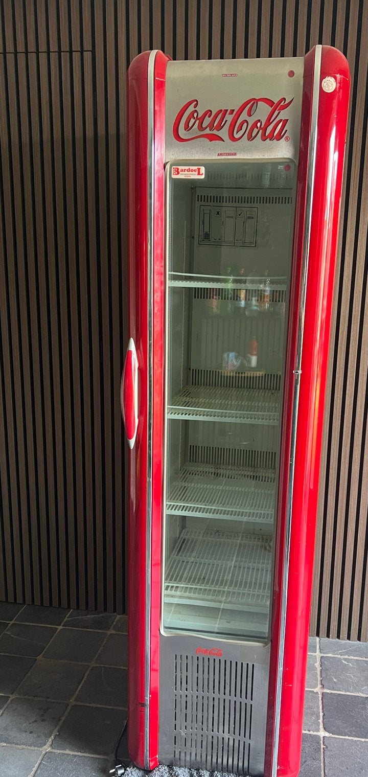 Coca-Cola koelkast - Vintage uitstraling, Ophalen, 200 liter of meer, 60 cm of meer, 160 cm of meer