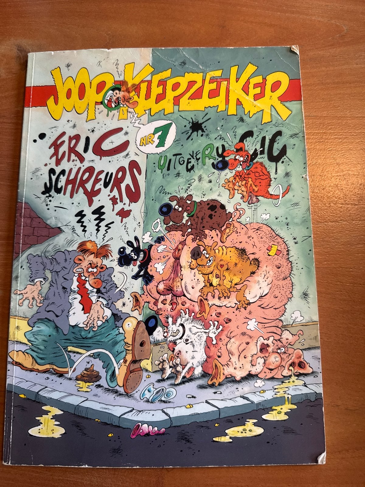 Joop Klepzeiker Nr. 7- Eric Schreurs (Uitgeverij C), Eén stripboek, Ophalen of Verzenden, Gelezen