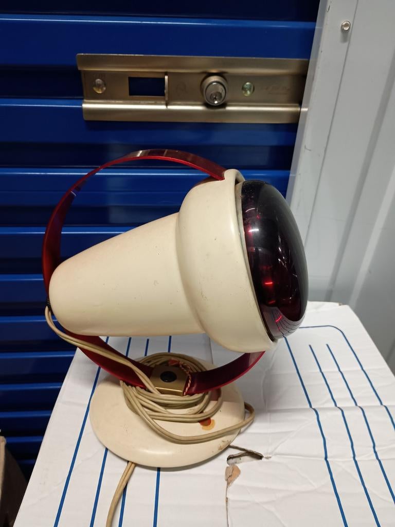 Philips infrarood lamp, Eileen Gray stijl, vintage, Ophalen of Verzenden