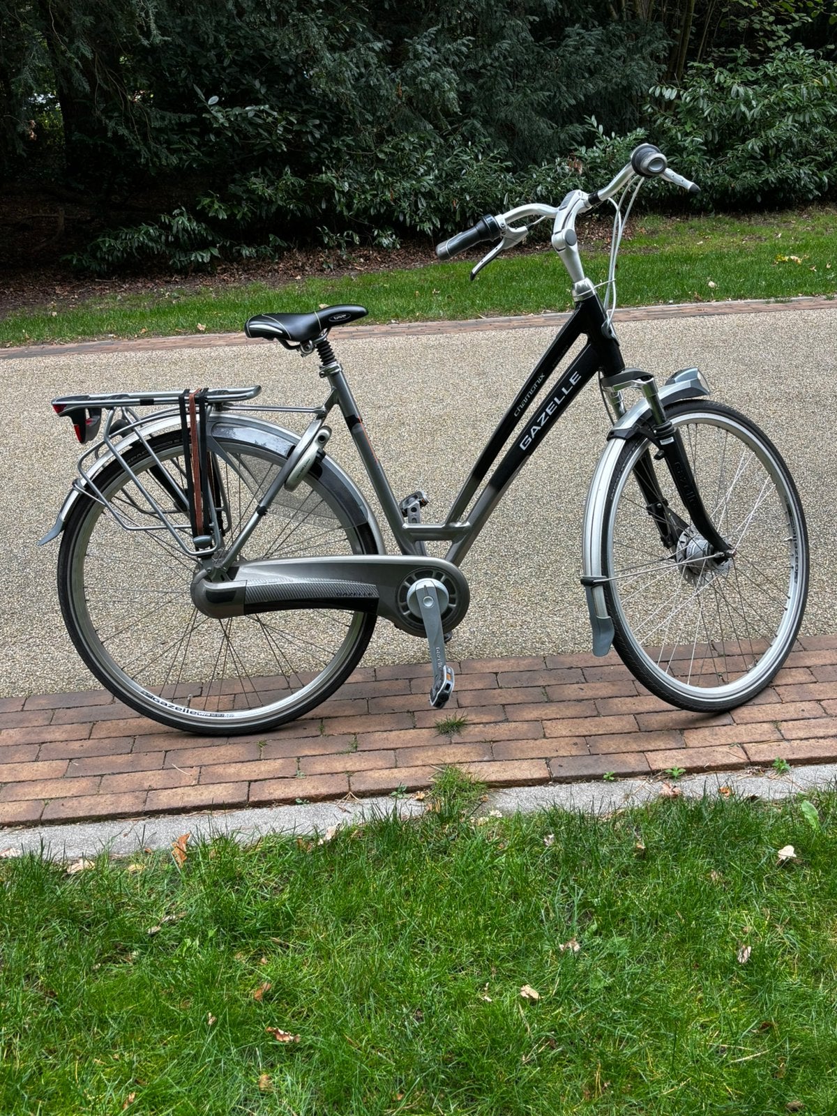 Damesfiets Gazelle Chamonix lage instap, 53 tot 56 cm, Ophalen, Zo goed als nieuw, Gazelle