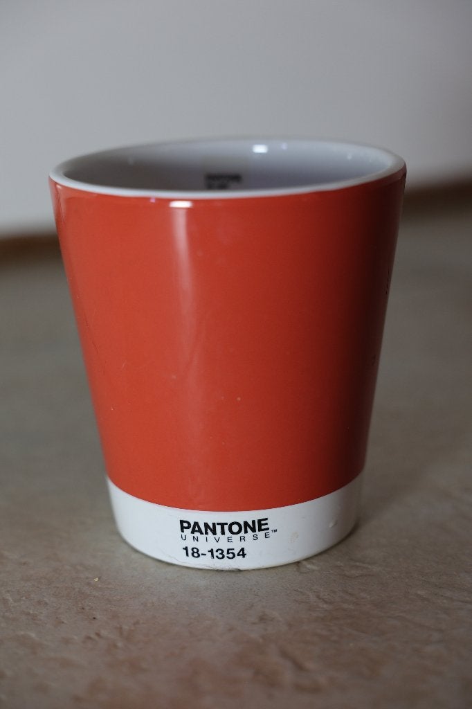 Bloempot Pantone 18-1354 Serax orchideeën, klein h 15 d 14, Tuin en Terras, Bloempotten, Aardewerk, Binnen, Minder dan 40 cm, Minder dan 25 cm