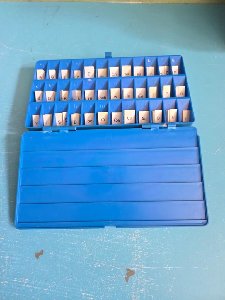 letterdoos, Ophalen of Verzenden, Gebruikt, Taal en Lezen
