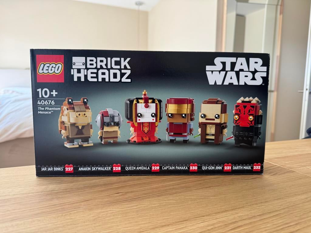 LEGO BrickHeadz Star Wars The Phantom Menace 40676, Star Wars, Lego, Nieuw, Ophalen of Verzenden