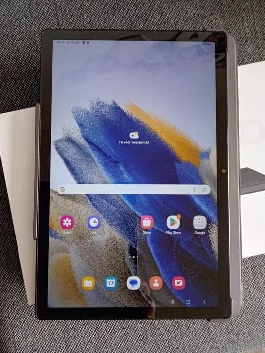 Samsung Galaxy Tab A8 128 GB met hardcover uit 2023, 10 inch, Galaxy Tab A8, Uitbreidbaar geheugen, Ophalen of Verzenden