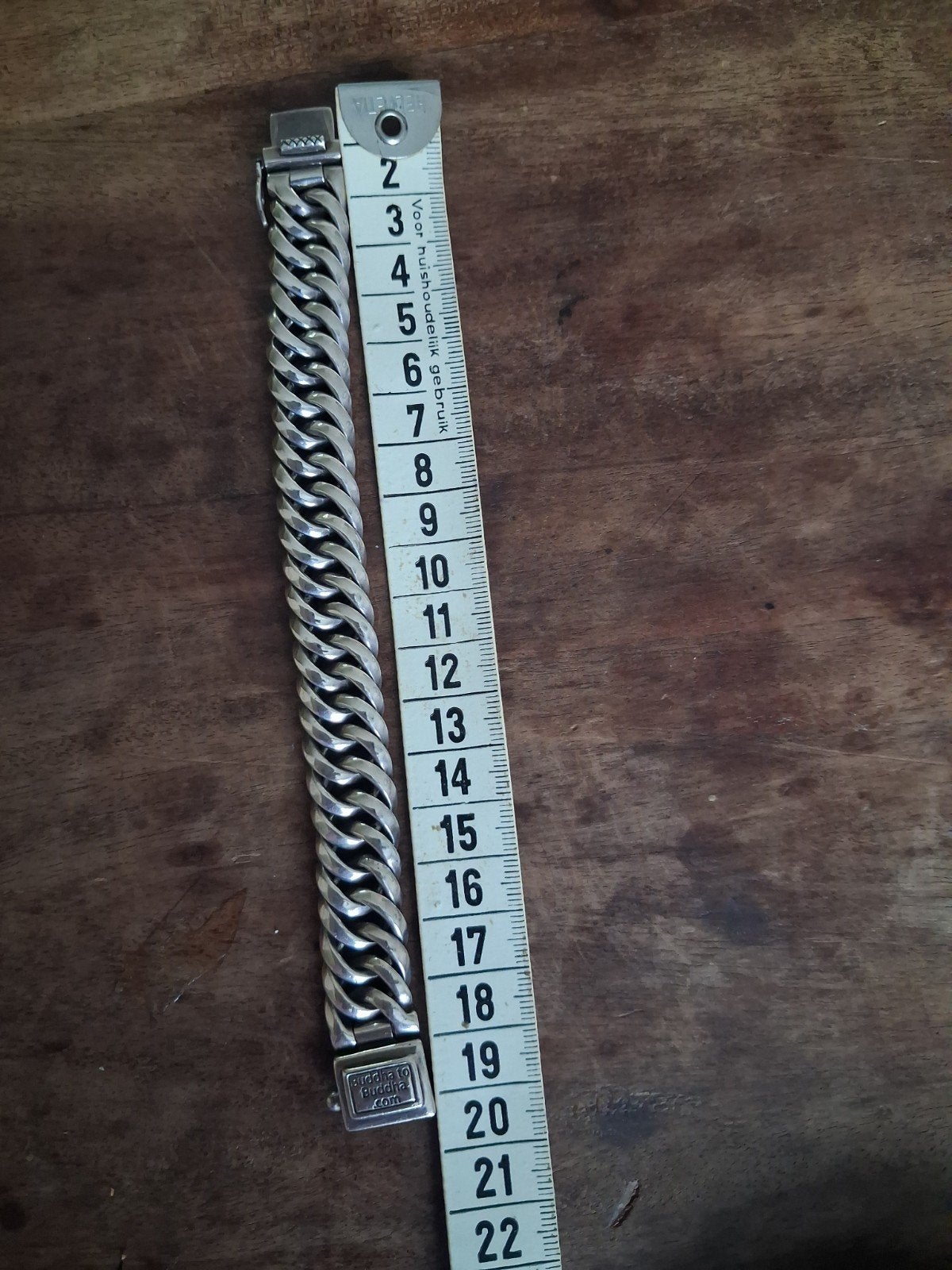 BUDDHA TO BUDDHA ARMBAND ( dames), Verzenden, Zo goed als nieuw, Zilver, Zilver