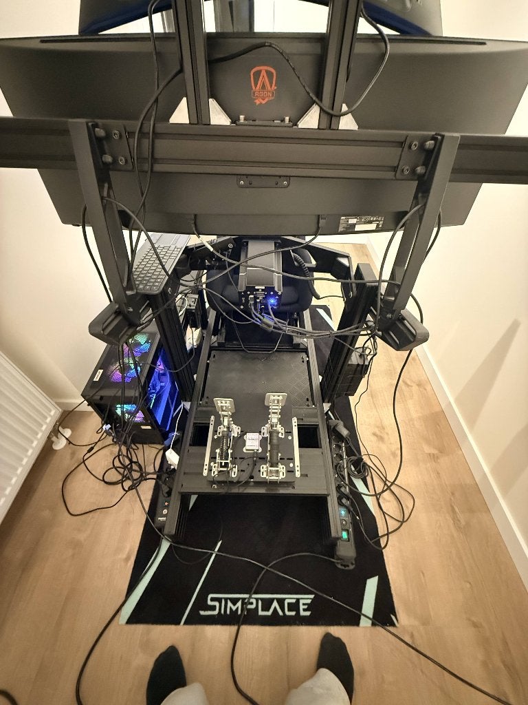 Sim-Lab Integrated Vario Monitor Mount – Sim Racing, Ophalen of Verzenden, Gebruikt, Sim-Lab