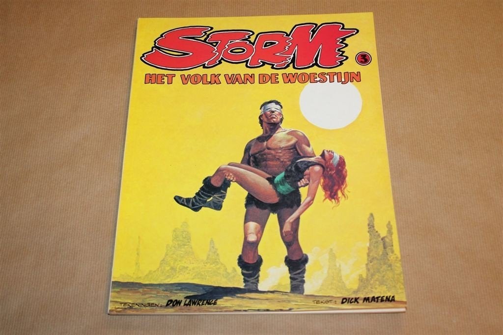 Storm 3 — Het volk van de woestijn [1e Druk 1979], Eén stripboek, Ophalen of Verzenden, Gelezen