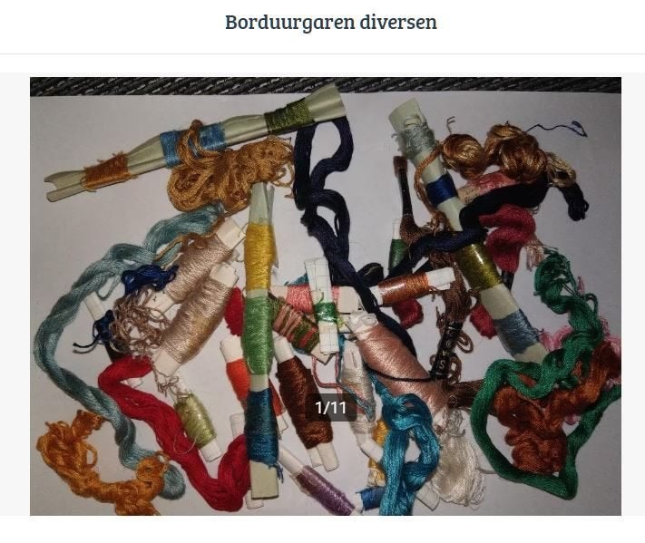 borduurgaren divers, Ophalen of Verzenden, Nieuw, Borduurgaren of Zijde