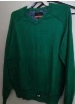 eigenlijk Nieuw Trui DUOMO MEN appel Groen Katoen V-hals XL, Ophalen of Verzenden, Nieuw, Maat 56/58 (XL), Groen