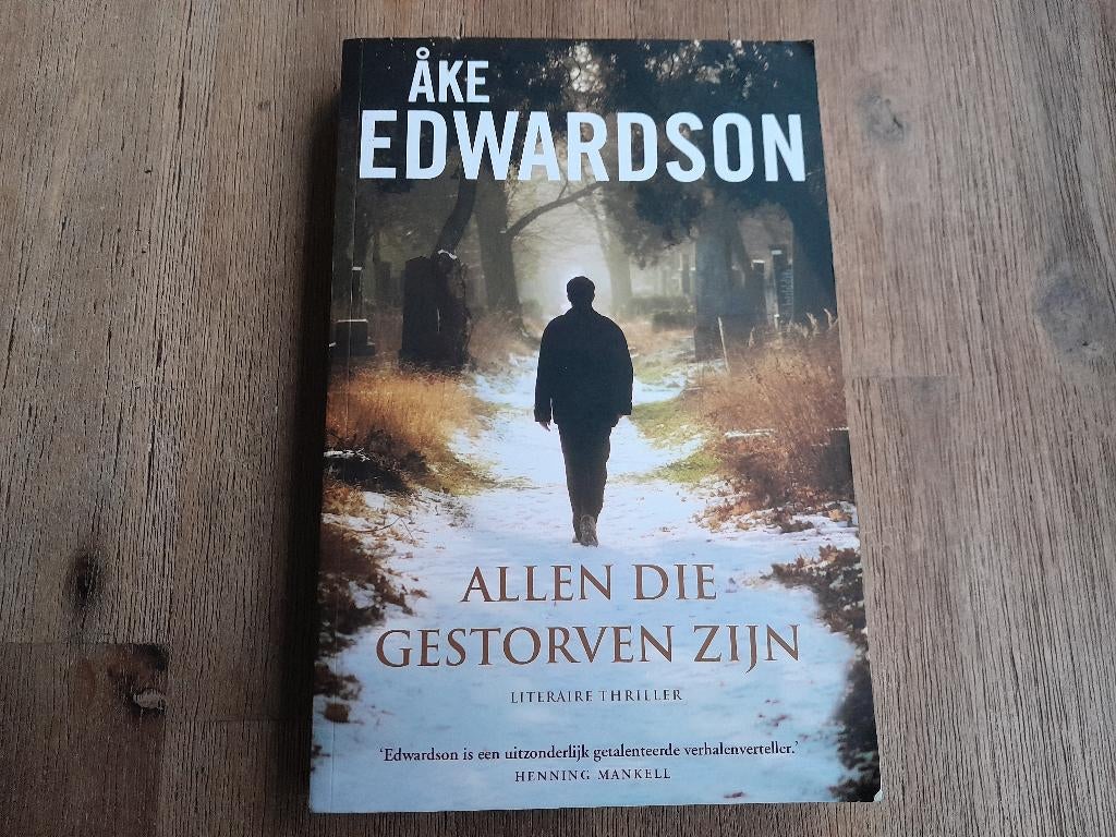 Ake Edwardson/ Allen die gestorven zijn, Ophalen of Verzenden, Gelezen