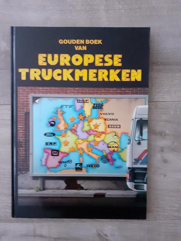 Goudenboek van Europese truckmerken, Ophalen of Verzenden, Gelezen, Vrachtwagen