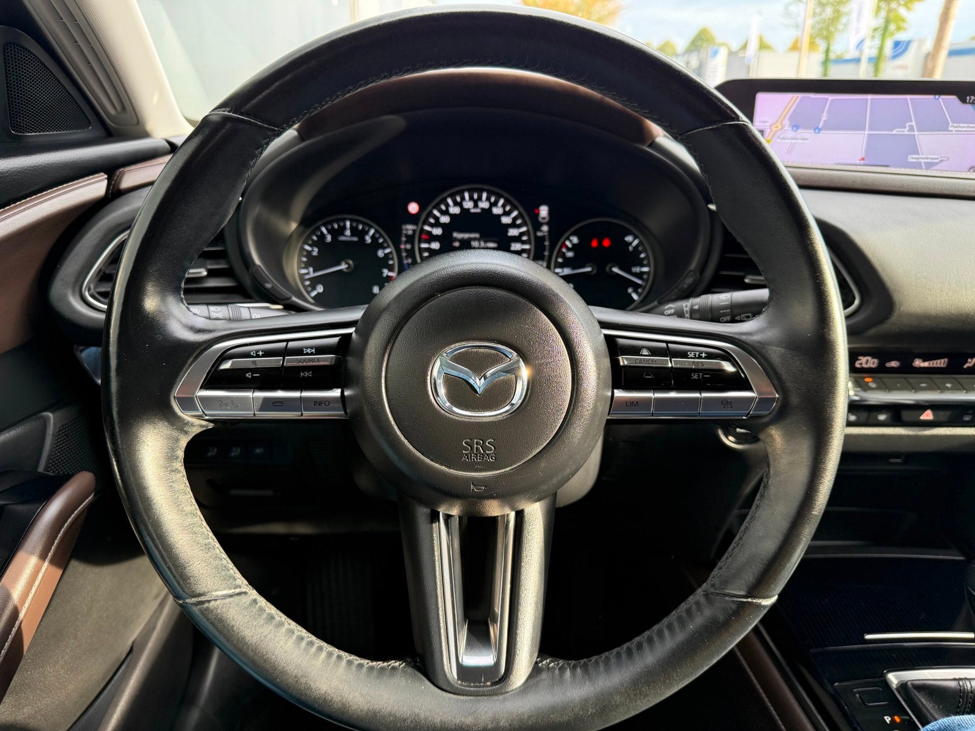 Mazda CX-30 2.0 e-SkyActiv-X M Hybrid Comfort Airco Cruise A, Auto's, Gebruikt, Bedrijf, SUV of Terreinwagen, Zilver of Grijs