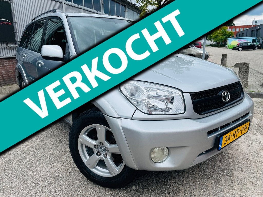 Toyota RAV4 2.0-16V VVT-i AUTOMAAT elec ramen cruise contrl, Automaat, Zwart, 4 cilinders, 150 pk