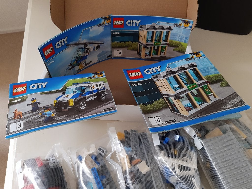 Lego set 60140 (Bulldozer inbraak), Compleet, City, Lego, Ophalen of Verzenden