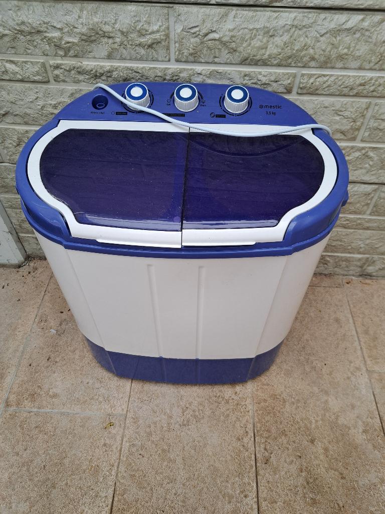 mini wasmachine, Ophalen, Minder dan 1200 toeren, Minder dan 85 cm, Minder dan 4 kg