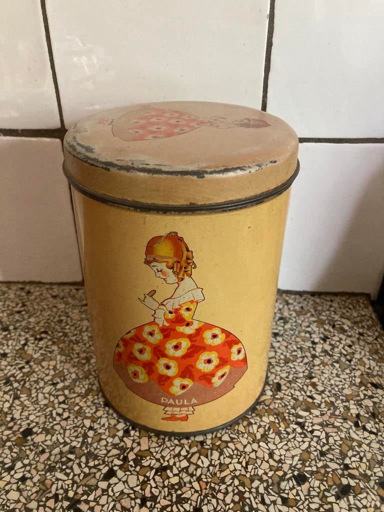 Oud blik Paula, Verzamelen, Ophalen of Verzenden, Gebruikt, Overige