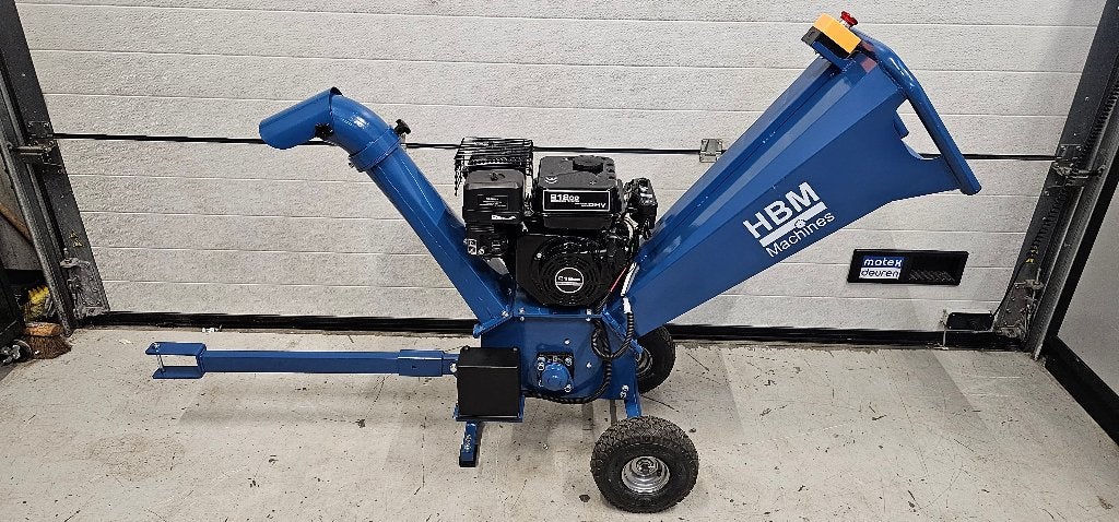 Hakselaar - Houtversnipperaar HBM 4 Takt 7 PK - 212 cc, Ophalen of Verzenden, Zo goed als nieuw, Benzine