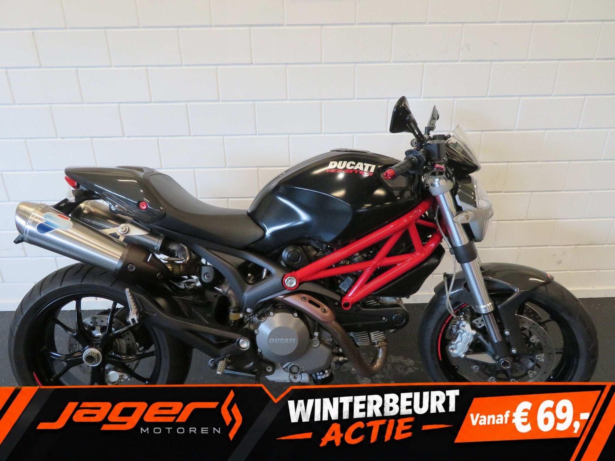Ducati MONSTER 796 PERFECT! TERMIONI (bj 2011), 796 cc, Naked bike, Gebruikt, Bedrijf