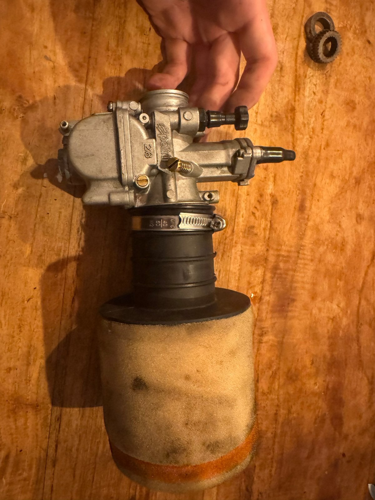Inlaatset 125/180 Piaggio Polini PWK28 Malossi VL13, Ophalen of Verzenden, Gebruikt, Overige typen