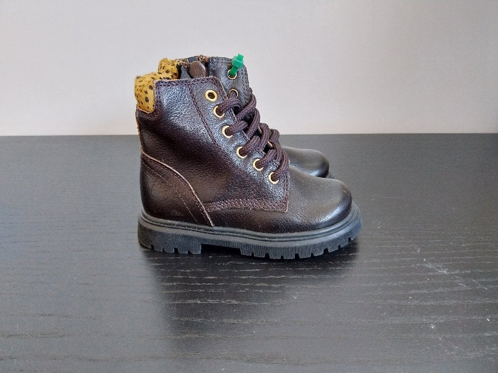 Bootie Pinocchio donkerbruin maat 20 NIEUW, Pinocchio, SO, Meisje, Schoenen