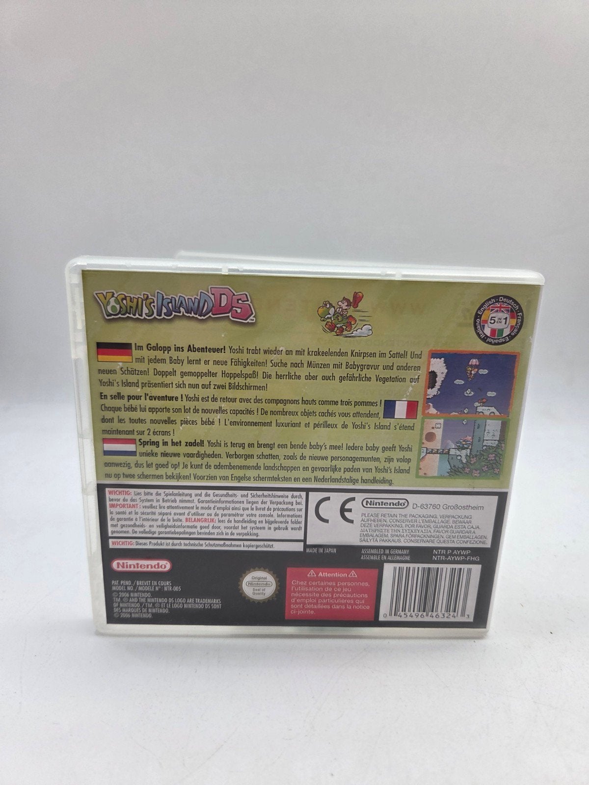 Yoshi's Island DS - Nintendo DS, Spelcomputers en Games, Nintendo, 1 speler, Zo goed als nieuw, Vanaf 3 jaar