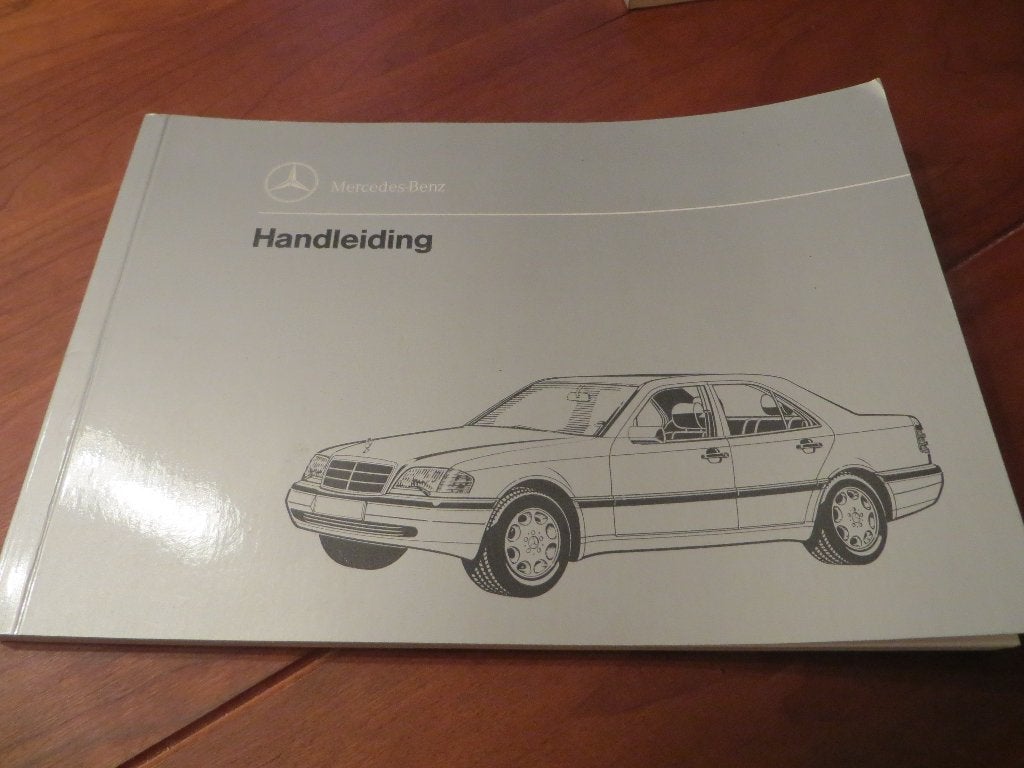 Instructieboek Mercedes C-klasse W202 1994, mooie staat!, Auto diversen, Ophalen of Verzenden