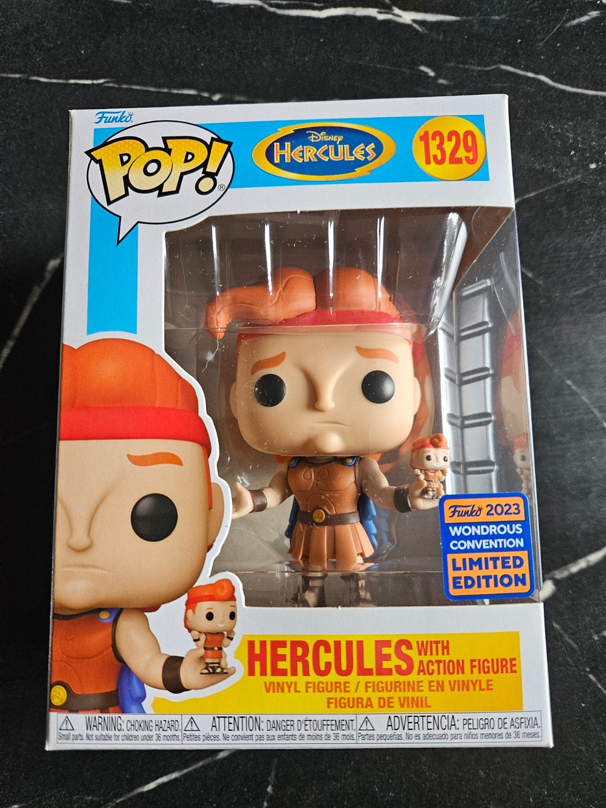 Funko Pop! Disney Hercules 1329 Wondrous Convention LE, Ophalen of Verzenden, Nieuw